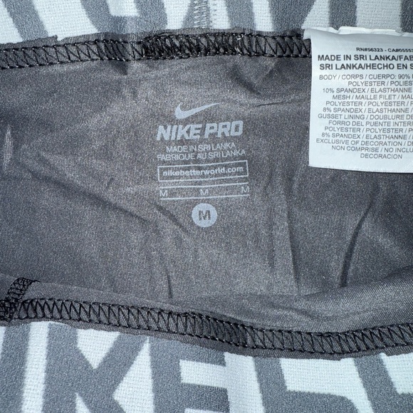 Men’s Nike Pro 3/4 Tights Size Medium - Picture 5 of 6